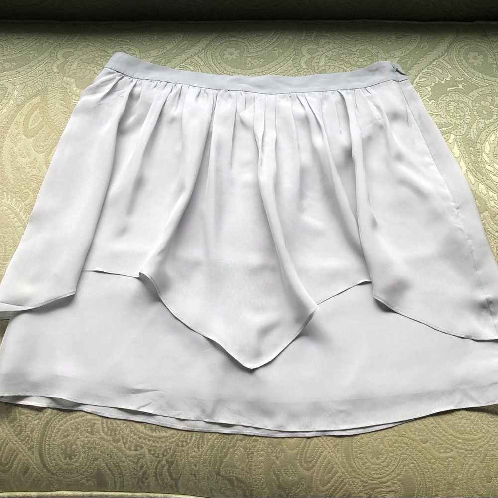 NWOT Banana Republic Silk Mini Skirt Size 12